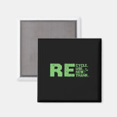 Öko-freundlicher Design-Recycle Magnet (Vorderseite/Rückseite)
