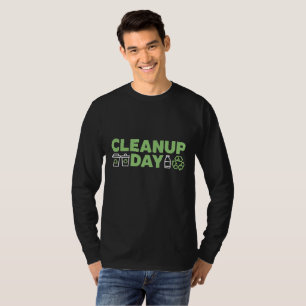 Öko-freundlicher Reinigungstag T-Shirt