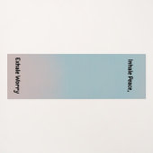 Öko-freundliches Non-Slip Yoga Mat - Perfekt für a Yogamatte (Rückseite (Horizontal))