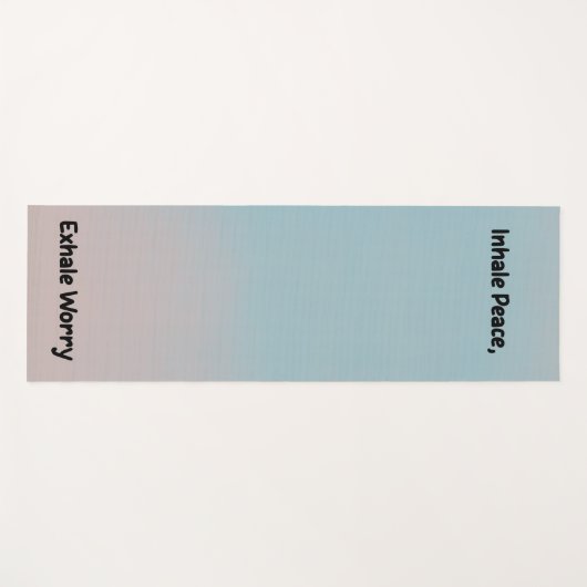 Öko-freundliches Non-Slip Yoga Mat - Perfekt für a Yogamatte (Vorderseite (Horizontal))