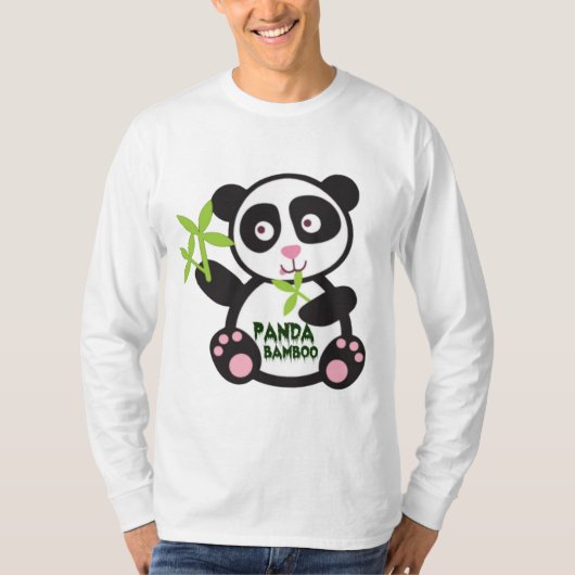 Öko Friendly Bamboo Panda T - Shirt (Vorderseite)