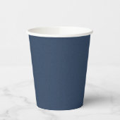 Öko Friendly Blue Textured Paper Cups Pappbecher (Links)