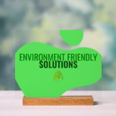 Öko Friendly Business Sign Acrylschild (Neutral)