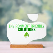 Öko Friendly Business Sign Acrylschild (Neutral)