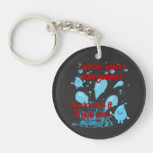 Öko Friendly Erinnerung Schlüsselanhänger (Vorderseite)