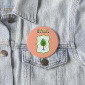 Öko Friendly Evergreen Design Button (Beispiel)