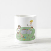 Öko Friendly Kids Cleaning Campingplatz Recycelnd Kaffeetasse (Mittel)
