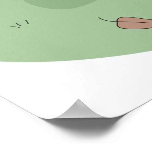 Öko Friendly Kids Cleaning Campingplatz Recycelnd Poster (Ecke)