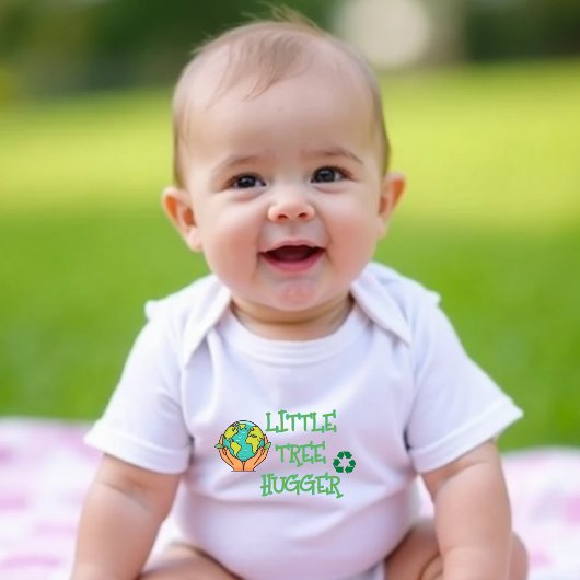Öko Friendly - Little Tree Hugger Baby Bodysuit Baby Strampler