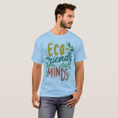 "Öko Friendly Minds" ( Designed T - Shirt ) (Vorne ganz)
