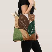 "Öko Friendly Natural Leaf Print Tote Bag" Tasche (Von Nahem)