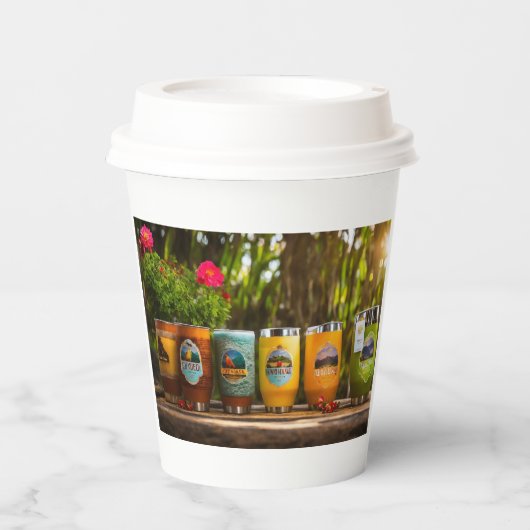 Öko-Friendly Paper Cup Pappbecher (Vorderseite)
