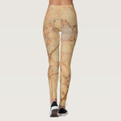 Öko Friendly Watercolor Leggings für bewusste (Rückseite)