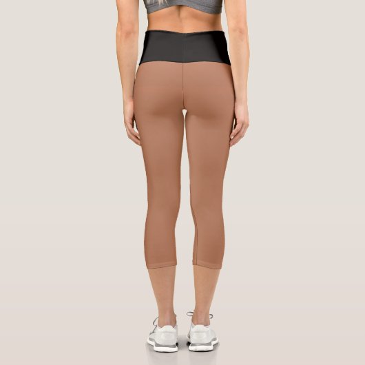 Öko Friendly Yoga Capri Leggings (Rückseite)