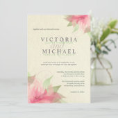 Öko Gerecycelt Einladungen zu Hochzeiten (Stehend Vorderseite)