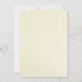 Öko Gerecycelt Einladungen zu Hochzeiten (Rückseite)