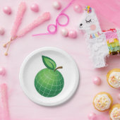 Öko Globe Frucht Grüne Erde Leaf Sphere Pappteller (Party)