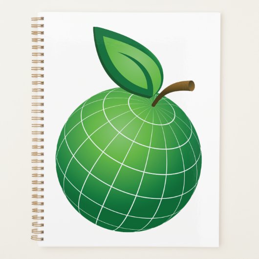 Öko Globe Frucht Grüne Erde Leaf Sphere Planer (Vorderseite)