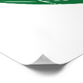 Öko Globe Frucht Grüne Erde Leaf Sphere Poster (Ecke)