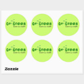 Öko | Go Green Stickers (Blatt)