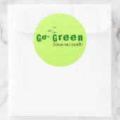Öko | Go Green Stickers (Tasche)