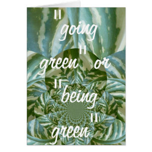 Öko Green Camouflage Kaleidoskop Art Print Design