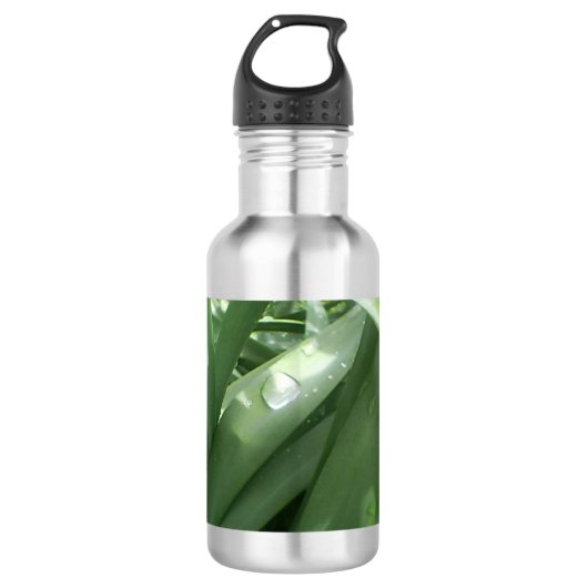 Öko Green Edelstahlflasche (Vorderseite)