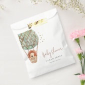 Öko Green Hot Air Ballon Löwe Magical Baby Dusche Geschenktütchen (Versiegelt)