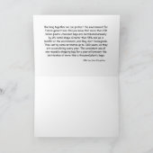 Öko-Gruß Karte (Innenseite)