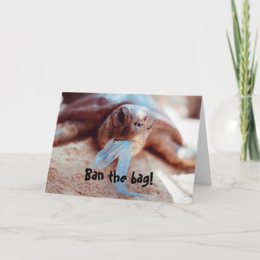 Öko-Gruß Karte (Vorderseite)