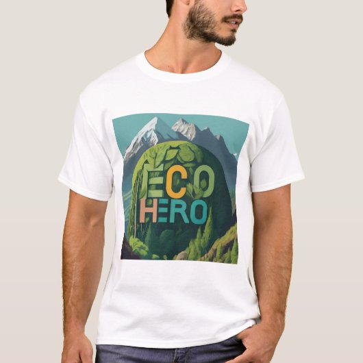 Öko Hero T-Shirt (Vorderseite)