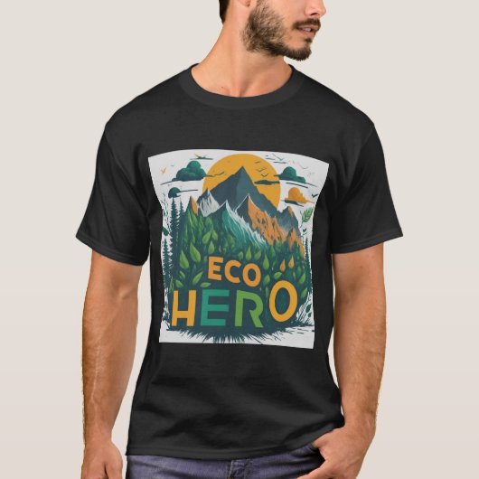 Öko Hero T-Shirt (Vorderseite)