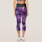 Öko High Waisted Capri Pants Leggings (Rückseite)