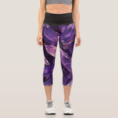 Öko High Waisted Capri Pants Leggings (Vorderseite)