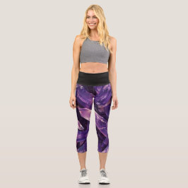 Öko High Waisted Capri Pants Leggings