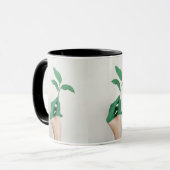 Öko Inspiriert Keramik Tasse (Vorderseite Links)