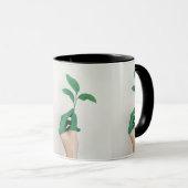 Öko Inspiriert Keramik Tasse (VorderseiteRechts)