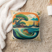 Öko Inspiriert Landschaftsgestaltung Kissen (Decke)