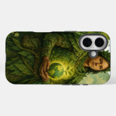 Öko-Krieger  Case-Mate iPhone Hülle (Rückseite (Horizontal))