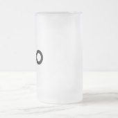 Öko Mattglas Bierglas (Mittel)