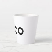 Öko Milchtasse (Vorderseite)