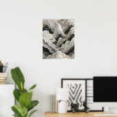 Öko-minimalistische Wandkunst Poster (Heimbüro)