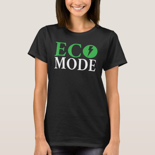 Öko Mode EV Elektrofahrzeug T-Shirt (Vorderseite)