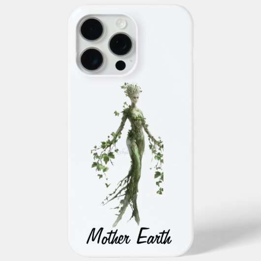 Öko Mother Earth Case-Mate iPhone Hülle (Rückseite)