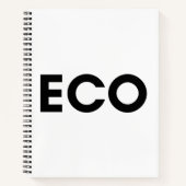 Öko Notizblock (Vorderseite)