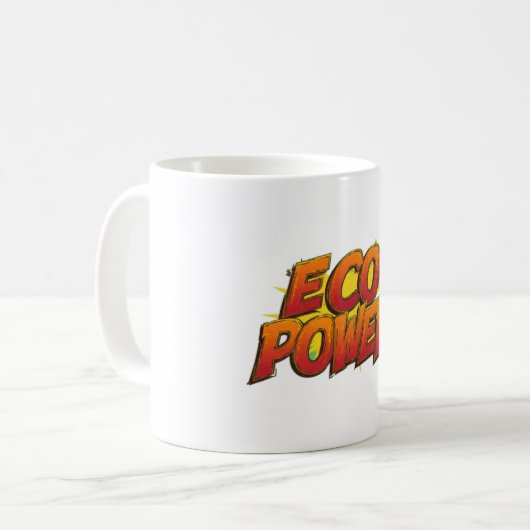 Öko Power Coffee-Cup Kaffeetasse (Vorderseite Links)