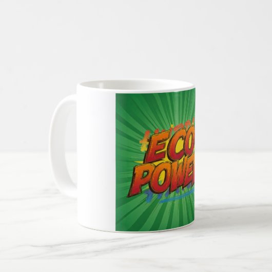 Öko Power Coffee-Cup Kaffeetasse (Vorderseite Links)