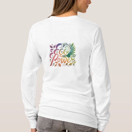 Öko Power T-Shirt (Rückseite)