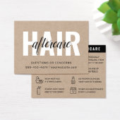 Öko Premium Kraft Haarverlängerungen Nachsorge (Schreibtisch)