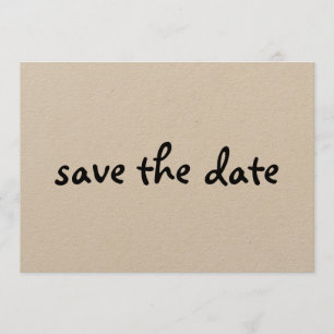 Öko Save-the-Date Save The Date